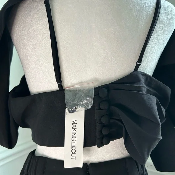 NWT Making the Cut Elegant Black Women's Outfit, Size L - Picture 5 of 7